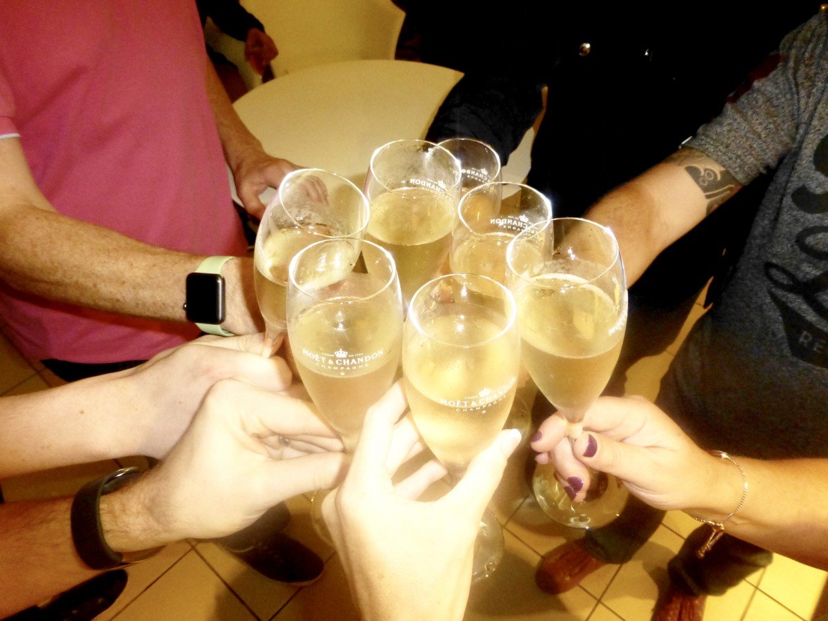 Moët & Chandon Cellars champagne tasting