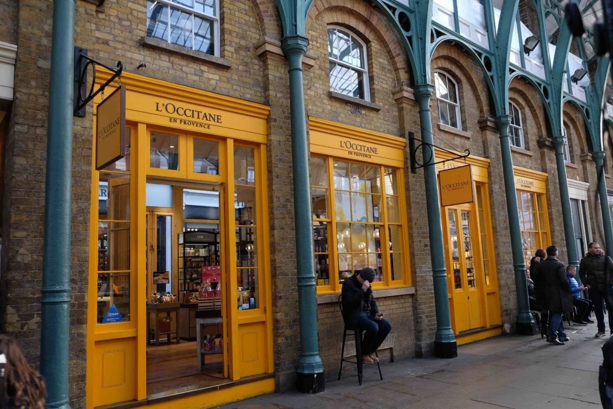 L'Occitane store  Covent Garden is the Heart of Beauty Shops in London ?