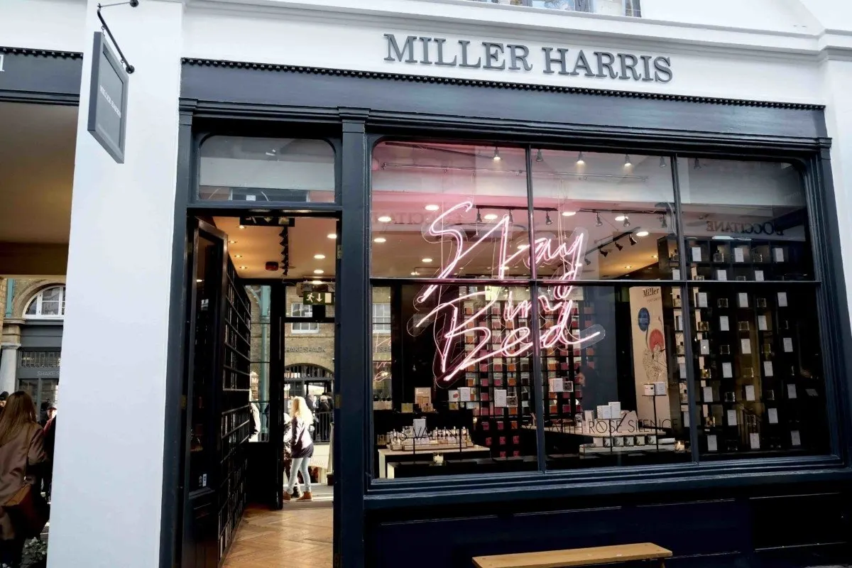 Miller harris store  Covent Garden is the Heart of Beauty Shops in London ?