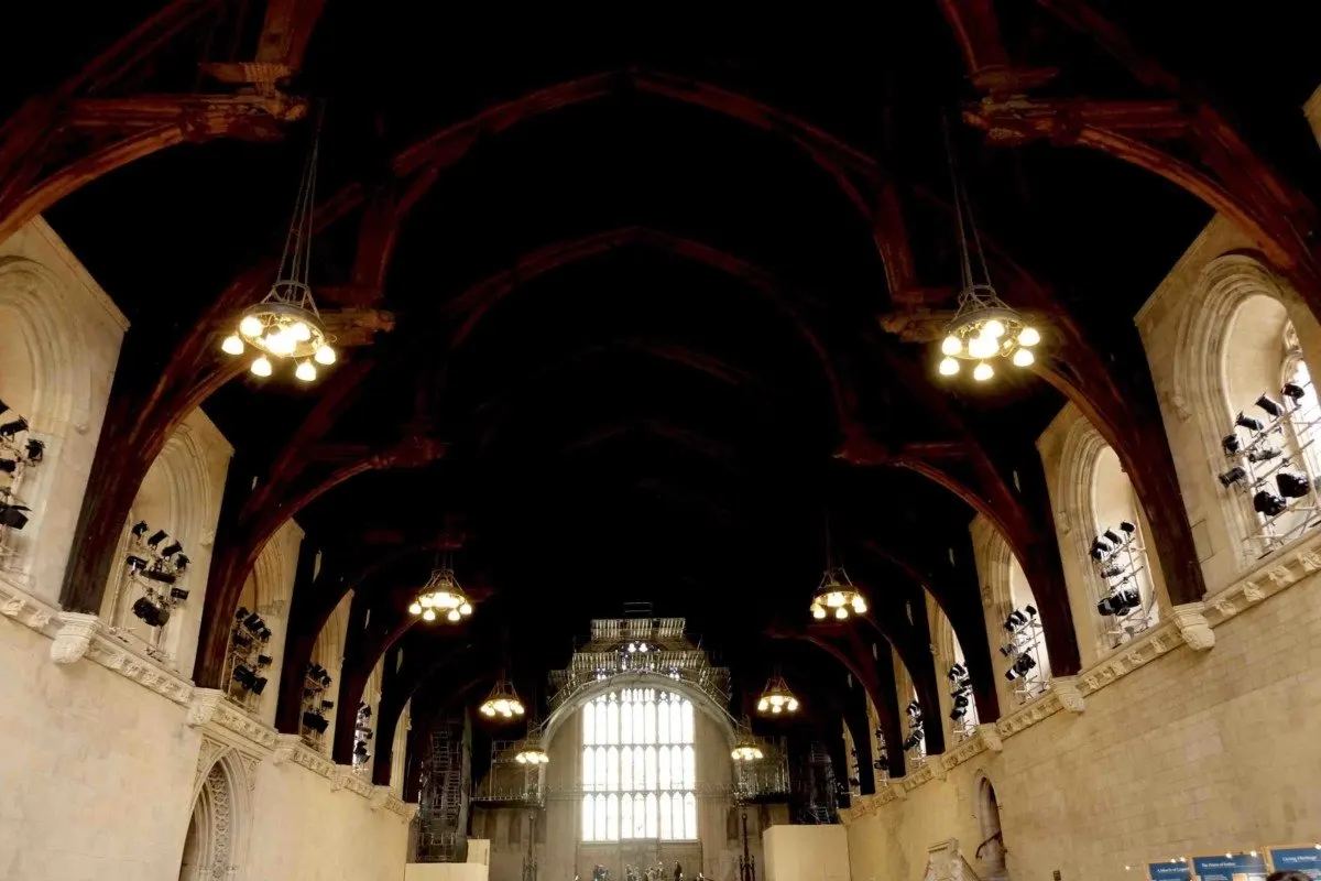 Westminster Hall The Palace of Westminster and Parliament Tour Westminster hall