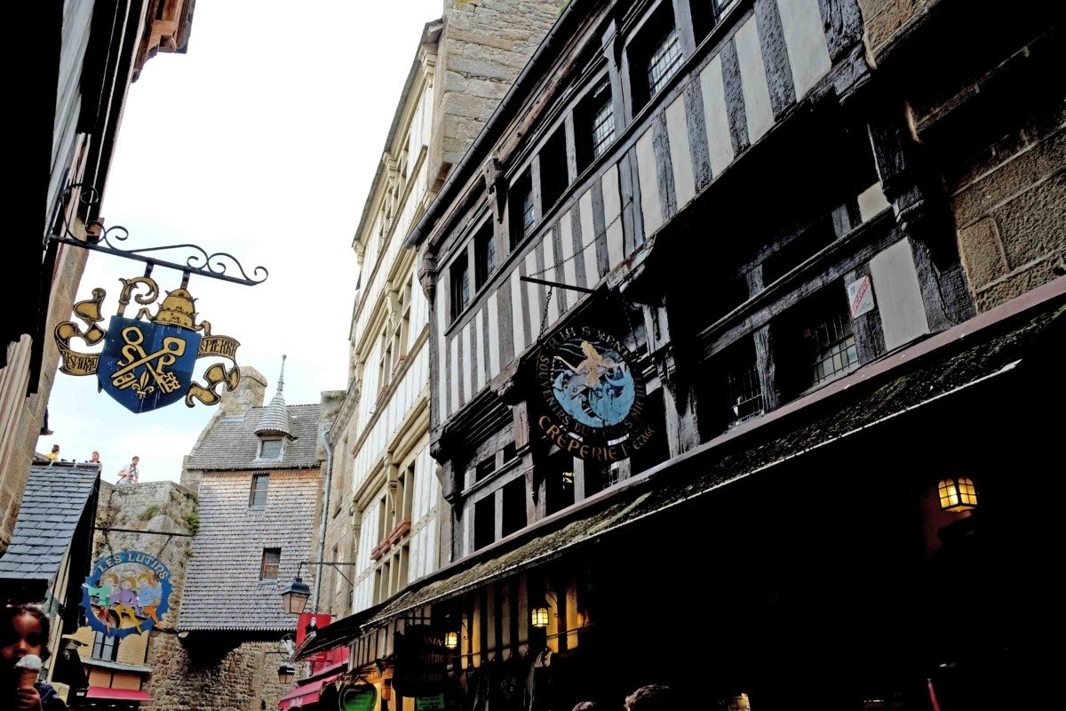 Streets of Le Mont Saint Michel