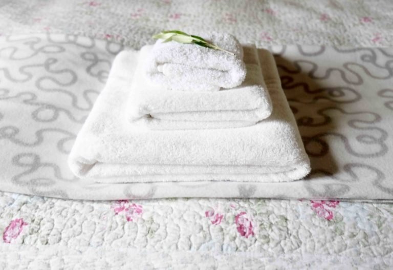 pile of fresh washed towels