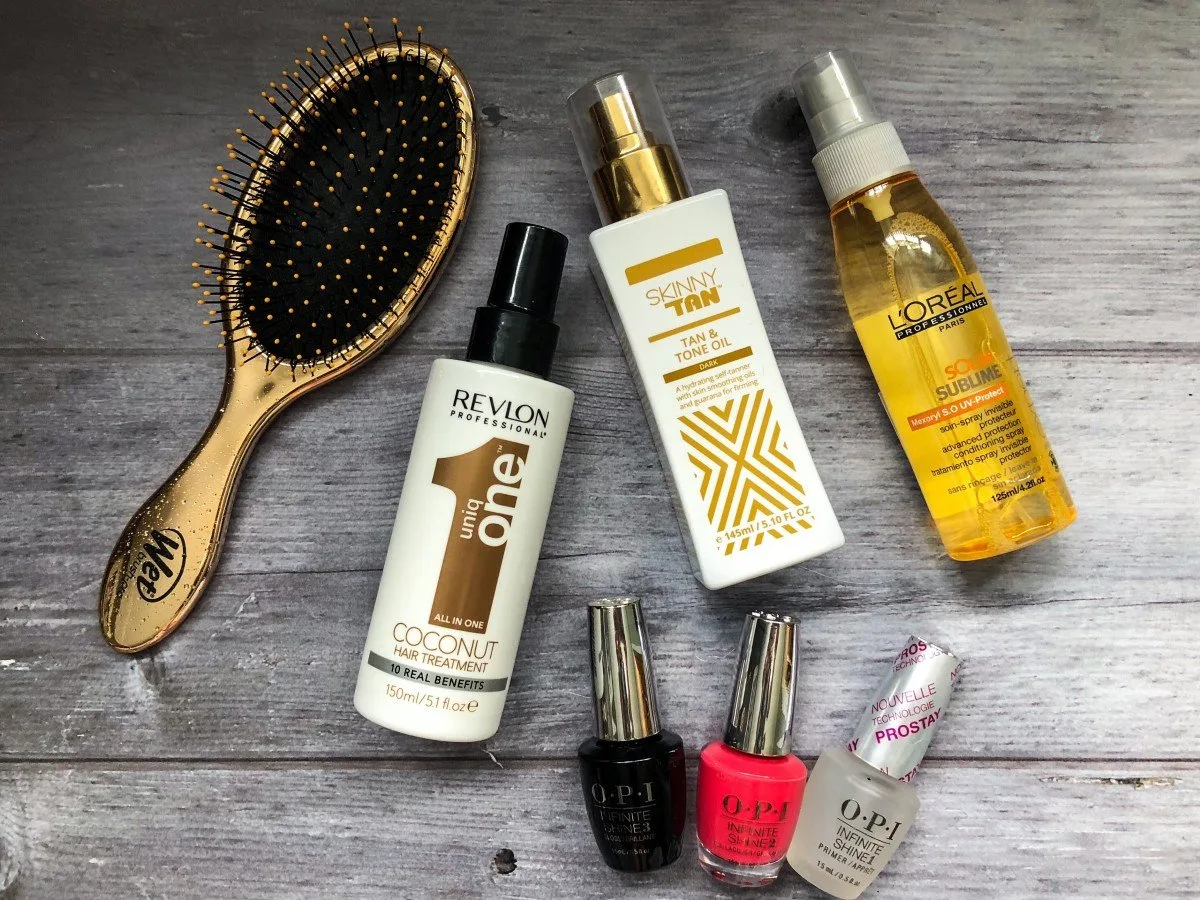 Holiday Essentials and Summer Hair Care Survival Guide look fantastic hair products. Api gel nail