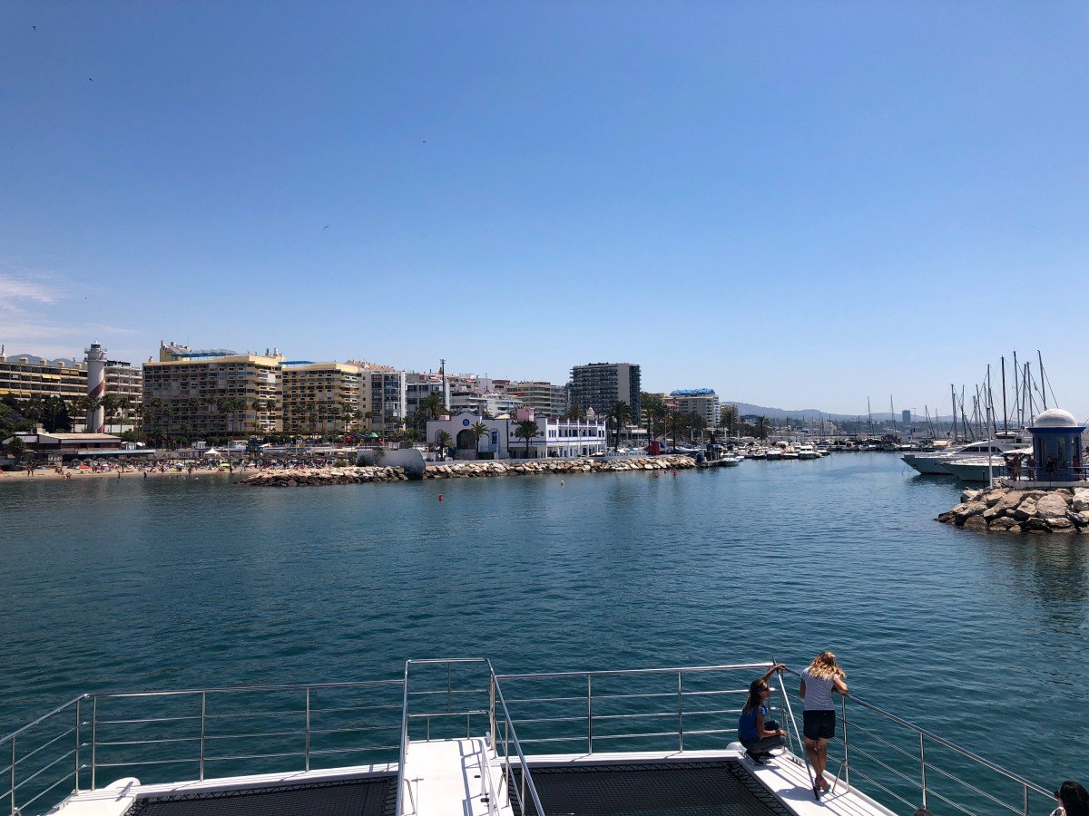  Puerto Banus to Marbella Boat Trip Fly Blue ferry Port of Marbella