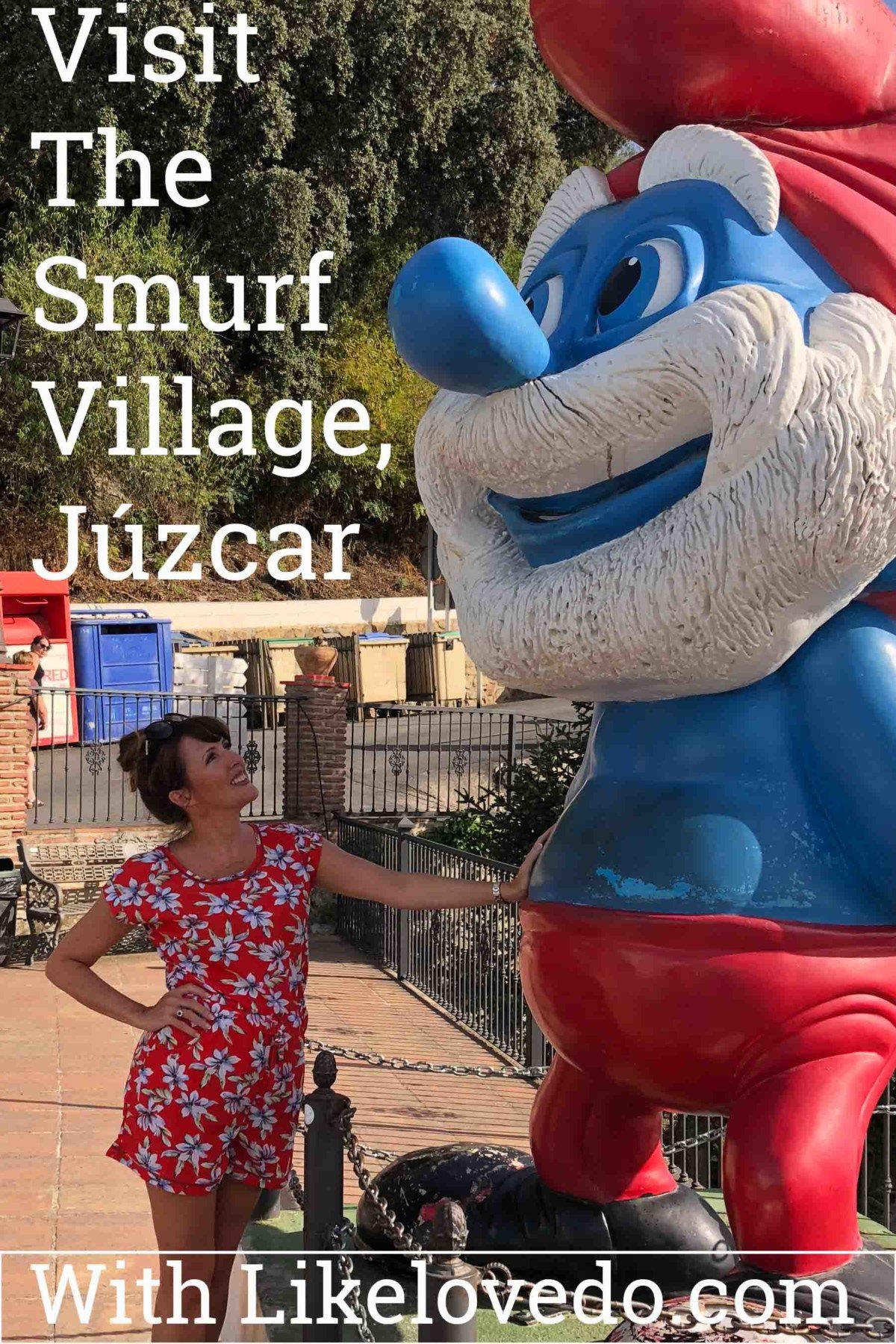The Smurf Village of Júzcar the Pretty blue village of Andalusia Spain