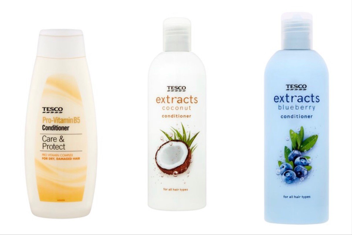 Tesco curly girl method conditioners