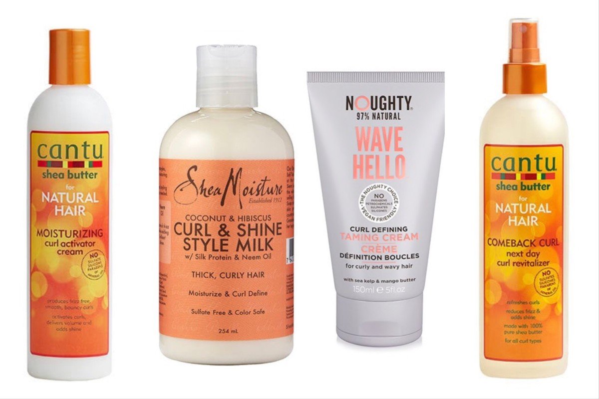 taming and anti frizz products that are curly girl approved in the UK from drugstores and supermarket