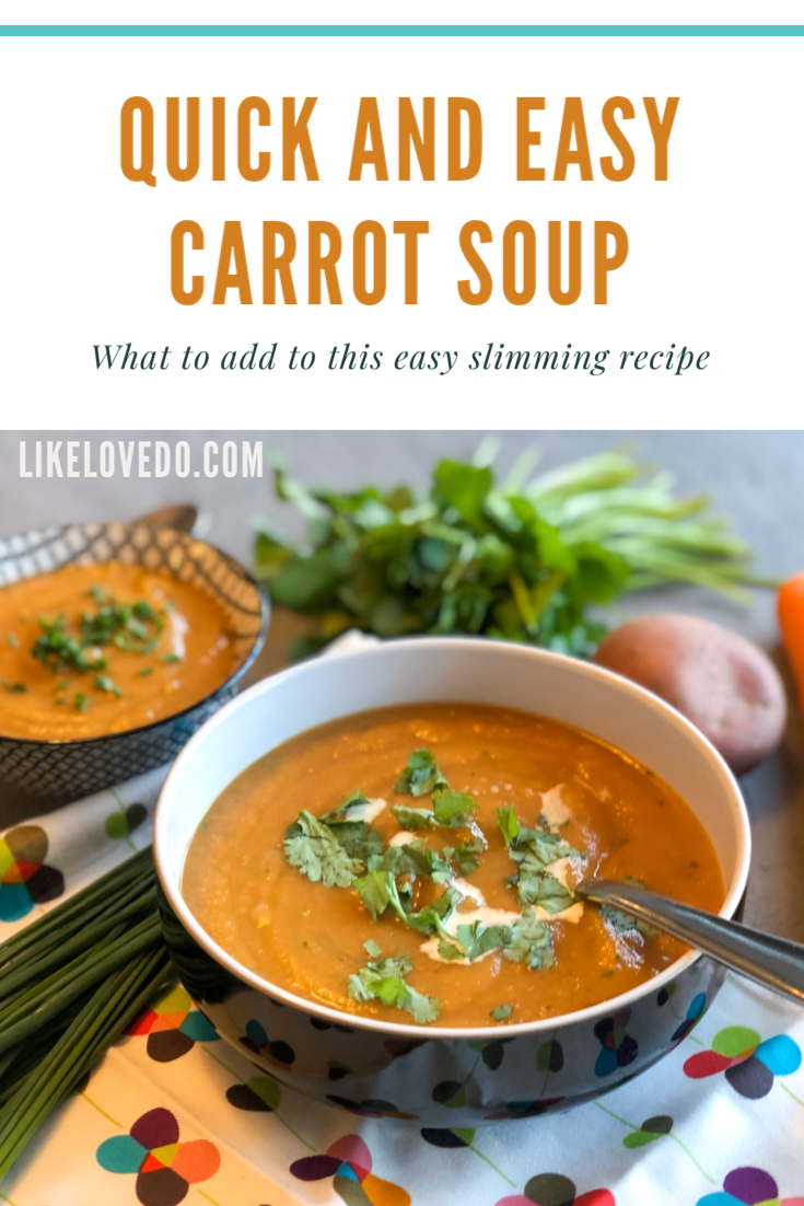 Ultra easy Carrot soup add different spices to get flavour in this easy recipe.