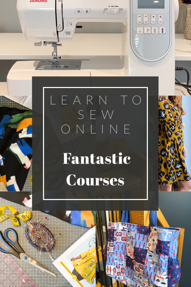 Online sewing course to learn to sew at home