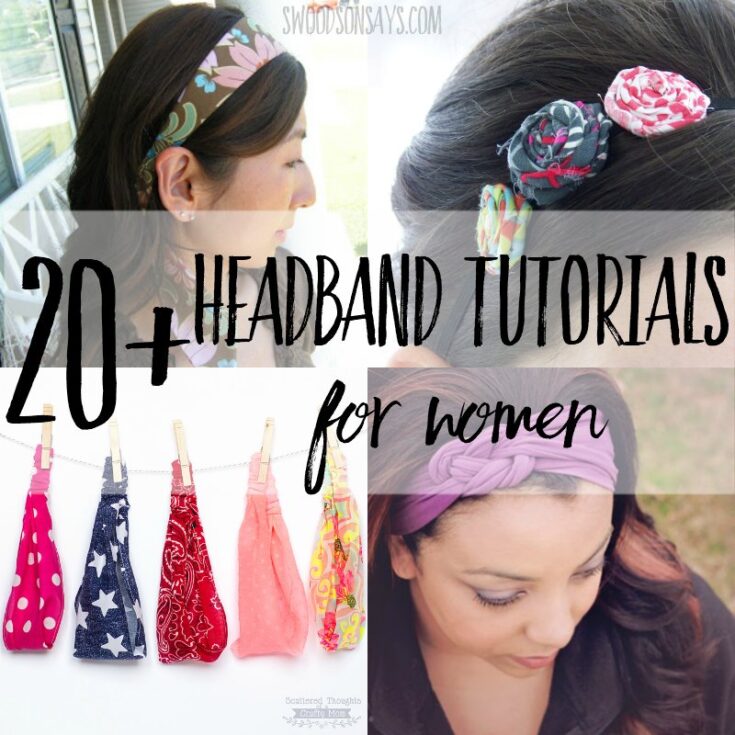Image for 20+ free headband pattern options for women