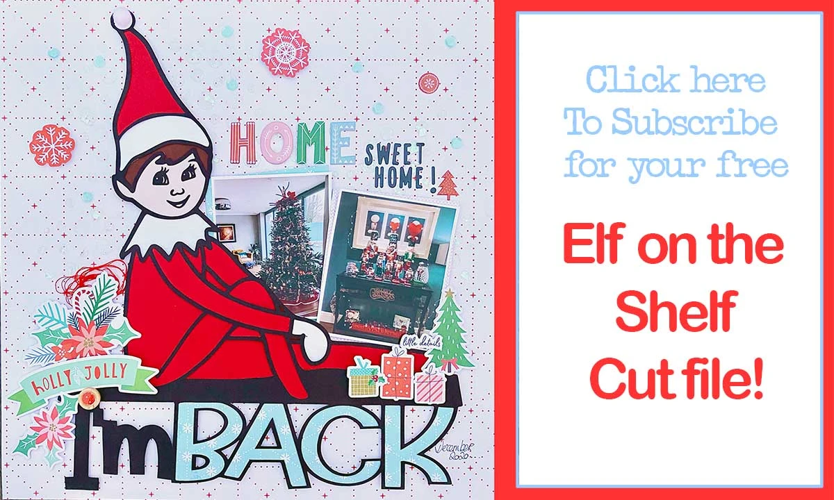 Free elf on the shelf cut file png
