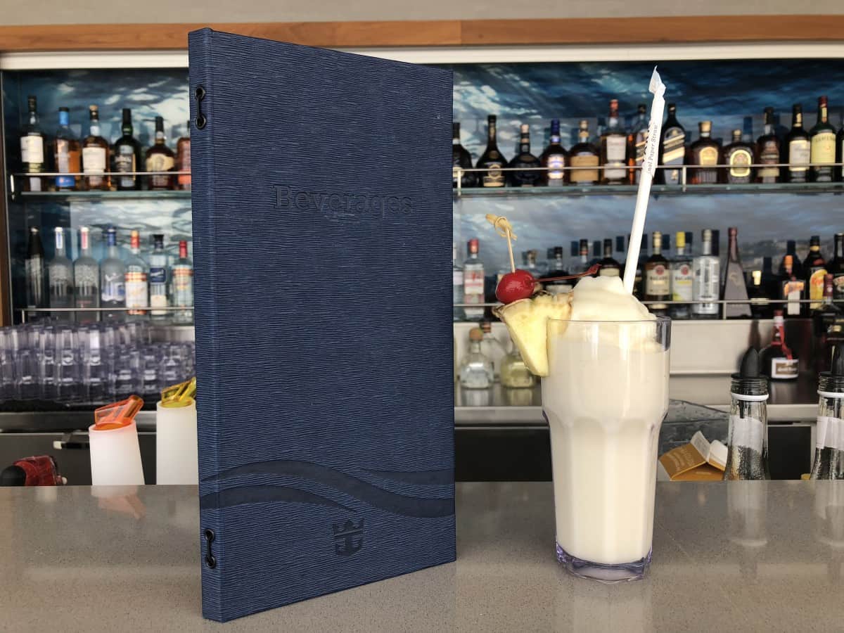Royal Caribbean drinks package guide to all of the links and menus onboard