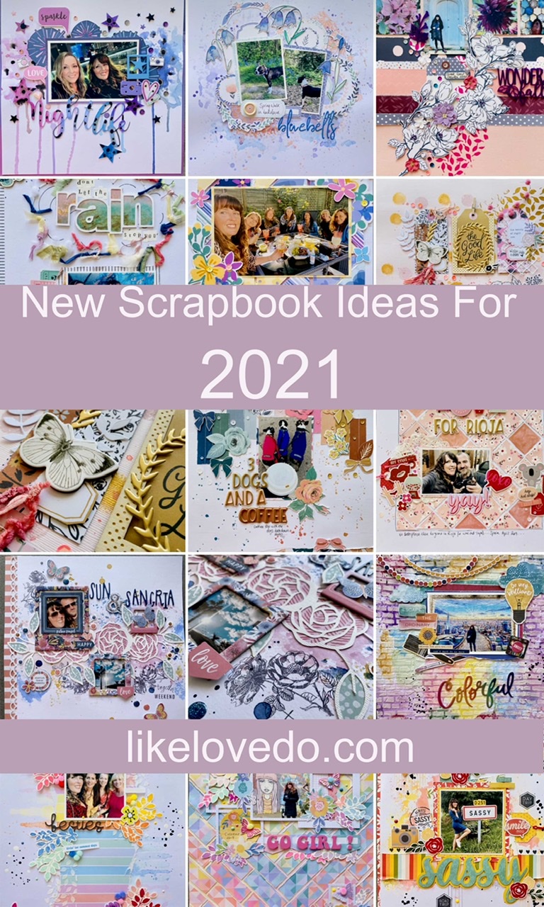 Try these 30 new Scrapbooking ideas to makes your scrapbook memory pages really stand out. New scrapbook ideas for 2021