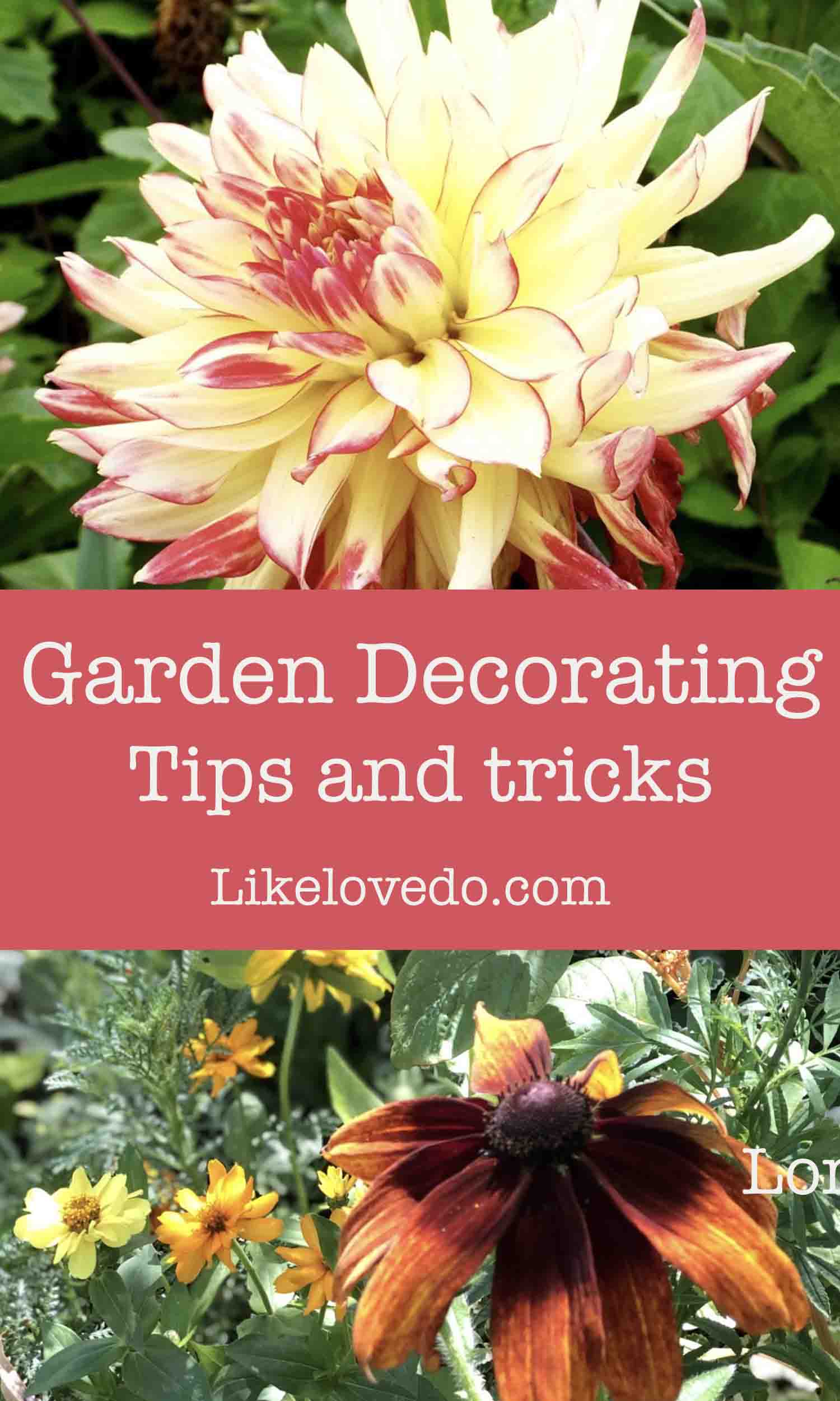 Tips for Decorating Your Garden
