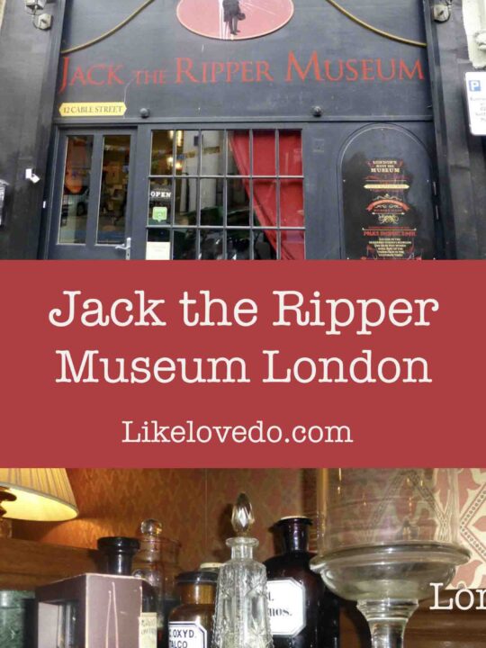 Visit the Jack the Ripper museum London Whitechapel