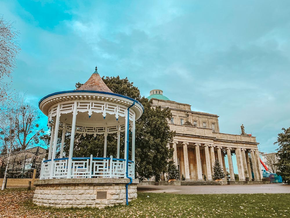 Pittville Pump room And bandstand 