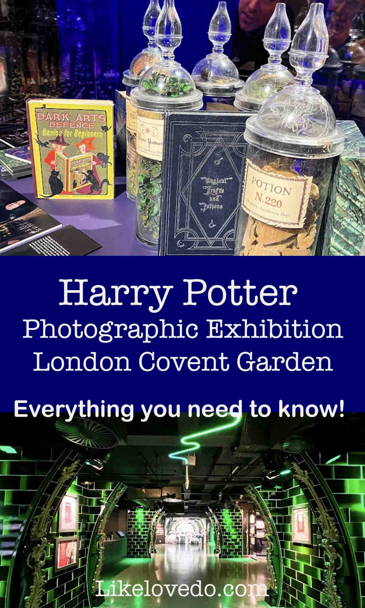 Review of Everything You Need to Know About the Harry Potter Photographic Experience in Londons Covent Garden with lots of photos and information