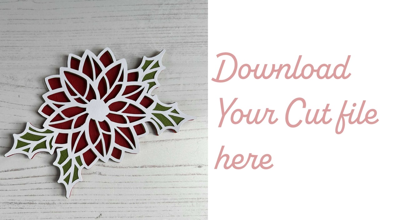 Free download Layered Poinsettia SVGs