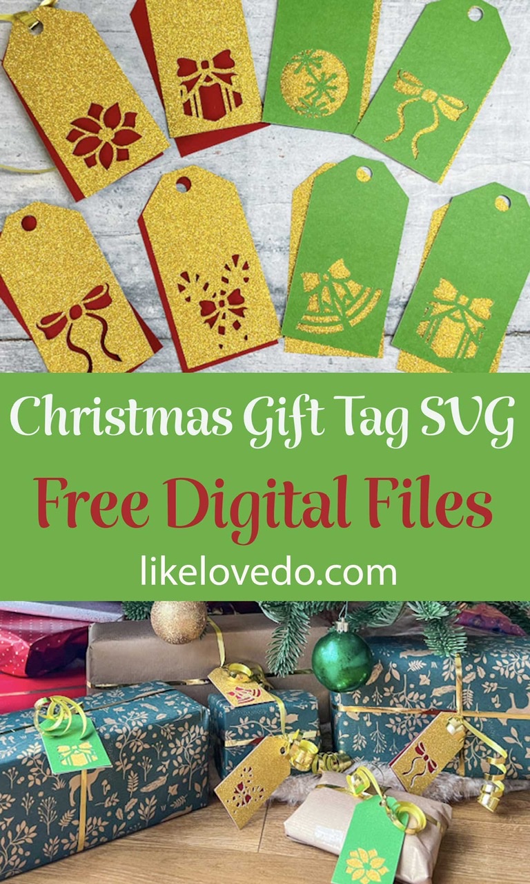 Free Christmas Gift Tags SVG