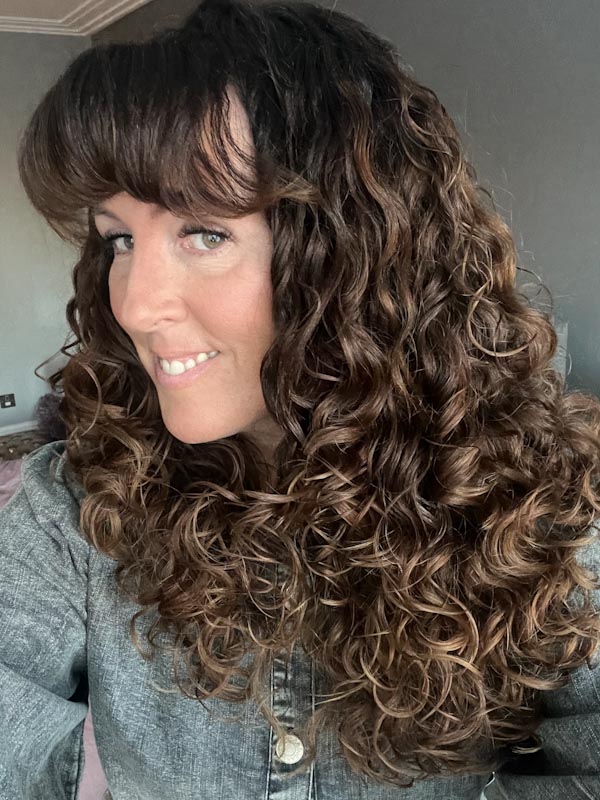 Naturtint Curly Hair Product Range Results and review curly hair after using curl range