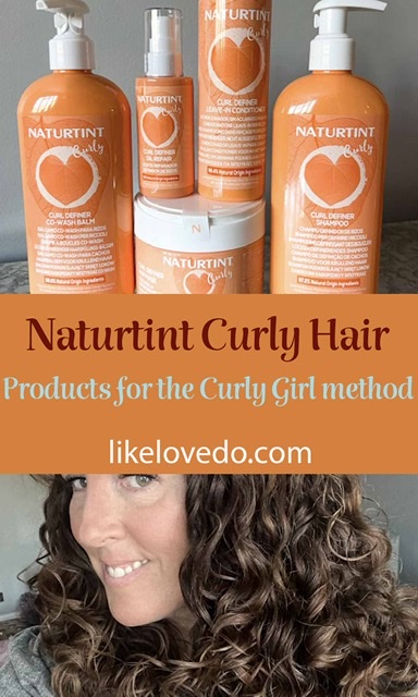 Naturtint Curly hair range for the curly girl method and curly and wavy hair a review