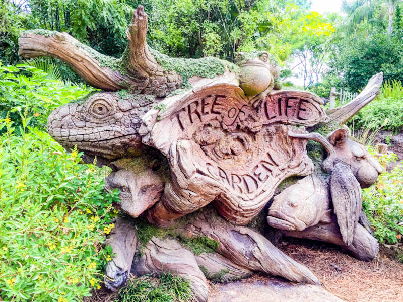 Disney tree of life Disney garden sign at animal kingdom scrapbooking title ideas