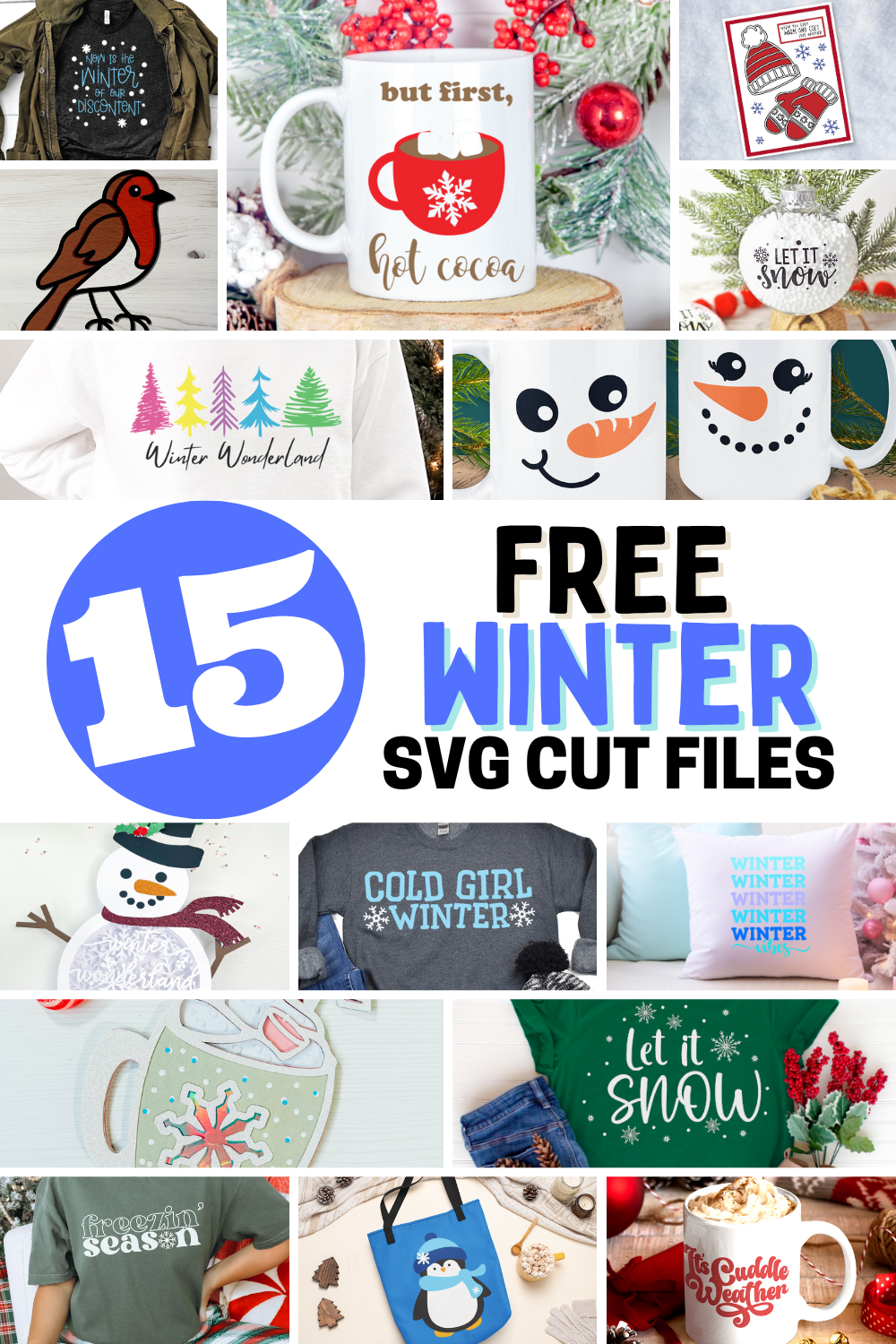 15 free winter SVG’s
