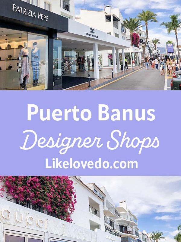 Shopping in Puerto Banus