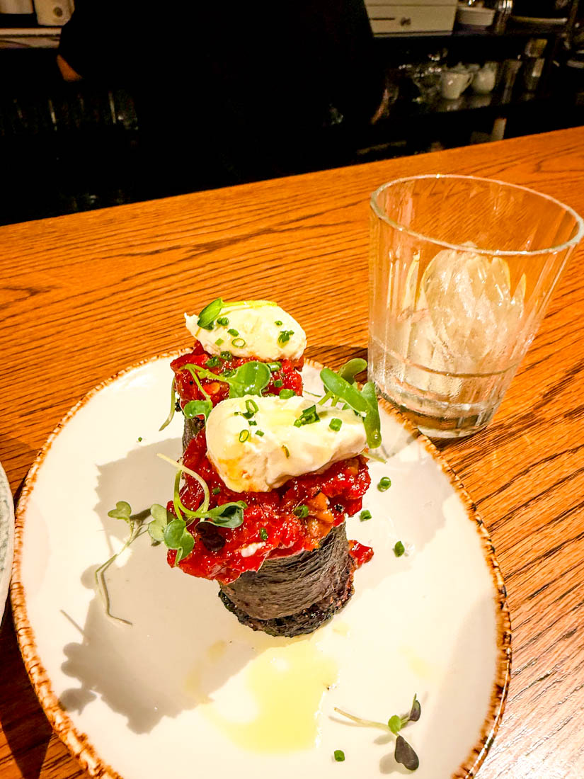 amazing tapas at Tapeo