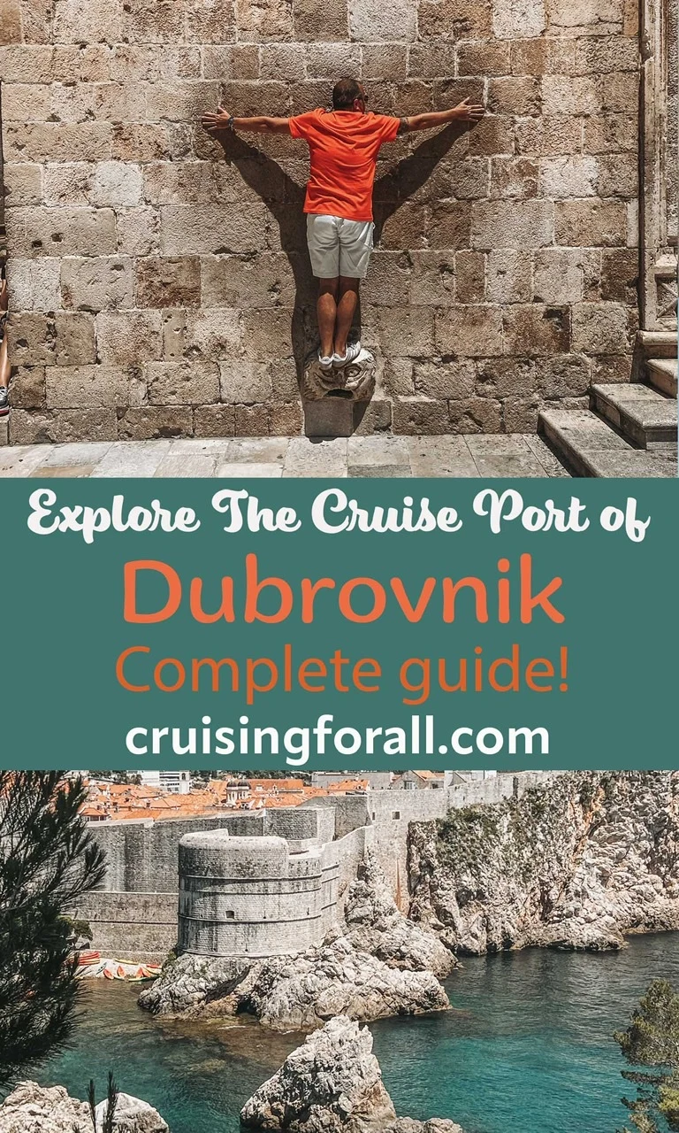 Dubrovnik cruise port guide pin