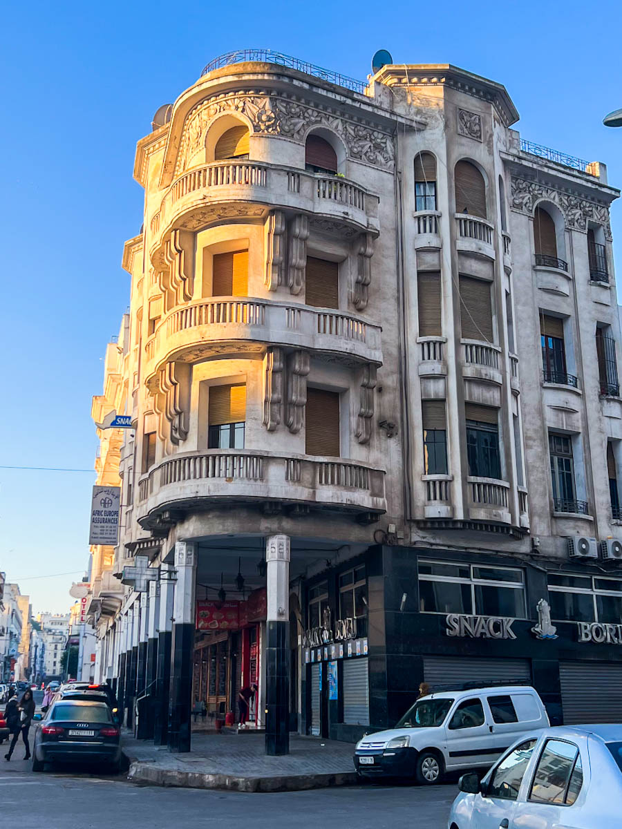 Art Deco architecture in Casablanca Morocco- Photo credit Donna Vallance