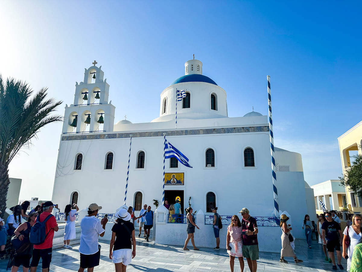 Church of Pangia Santorini, Oia