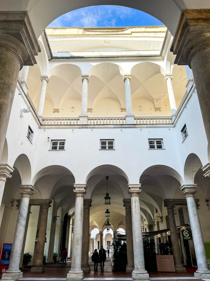 Inside Doges Palace Genoa