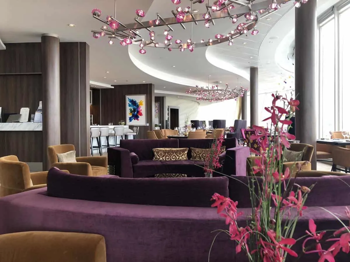 The Coastal Kitchen and lounge on symphony of the seas