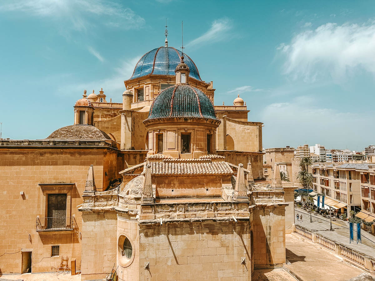 Elche View of the Cathedral roof Photo Credit- Donna Vallance 