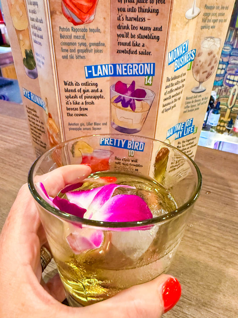 Island Negroni Pesky Parrot