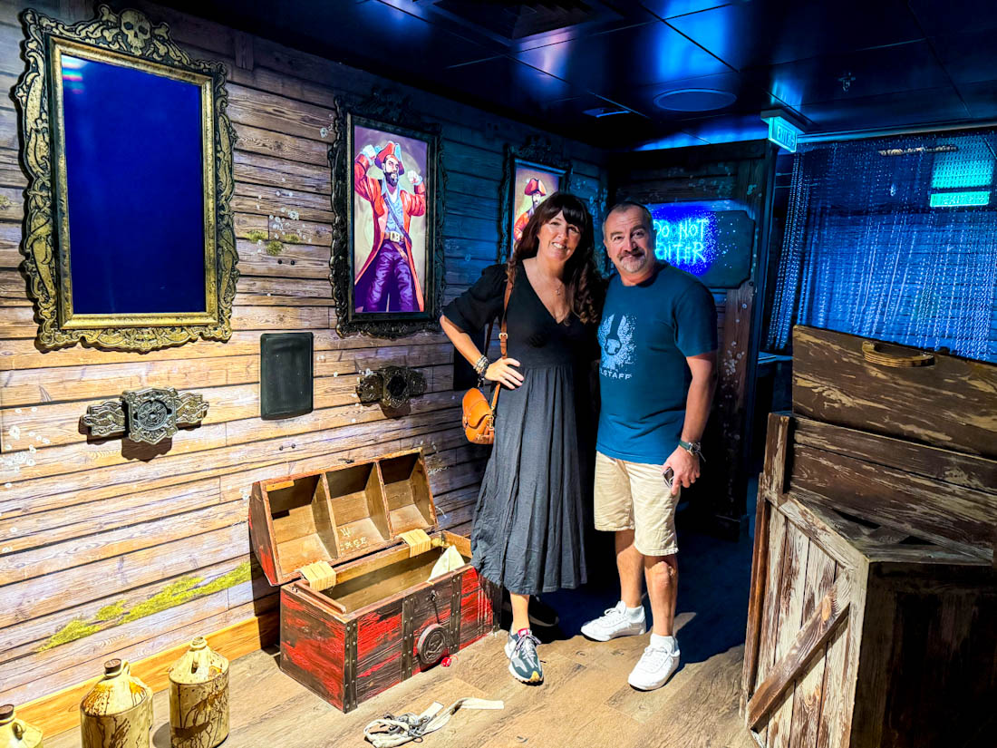 Norwegian Encore Escape room Captains quest
