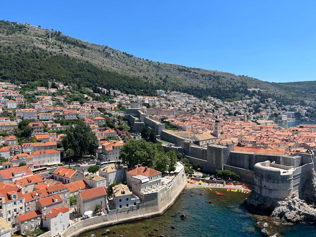 Old town along the main Placa Stradun Photo Credit: Donna Vallance