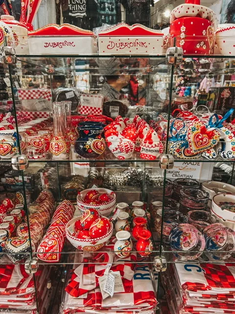 Souvenirs in Dubrovnik Old Town Photo Credit: Donna Vallance