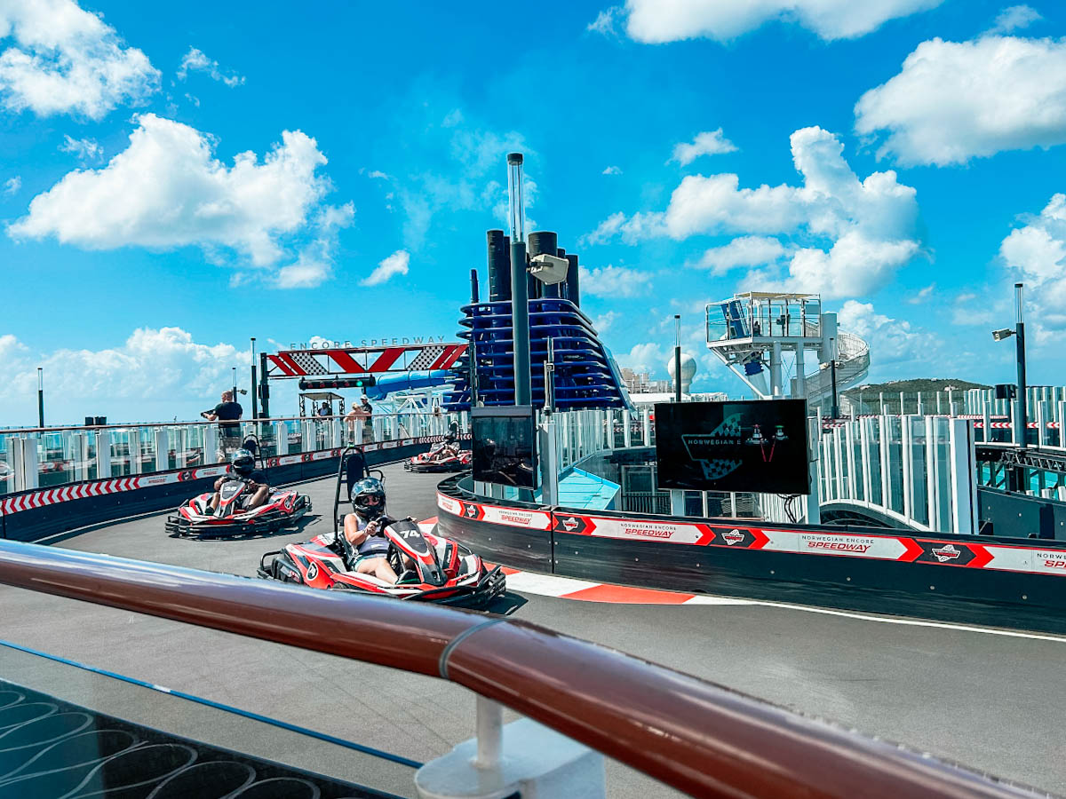The Speedway on NCL Encore