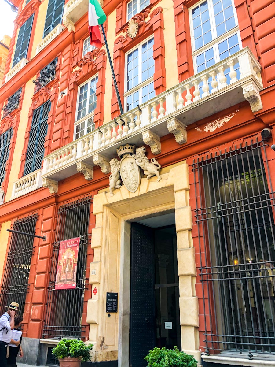 The Via Giuseppe Garibaldi Genoa