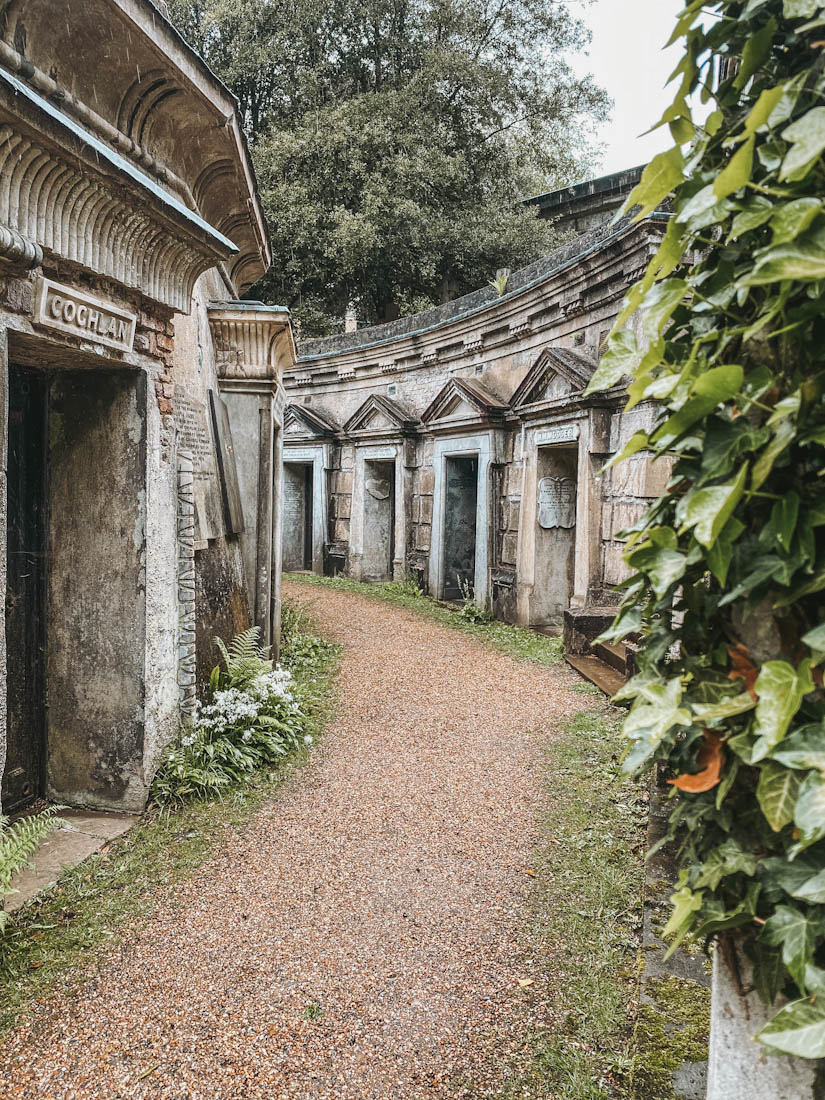 Highgate Cemetery mausoleum