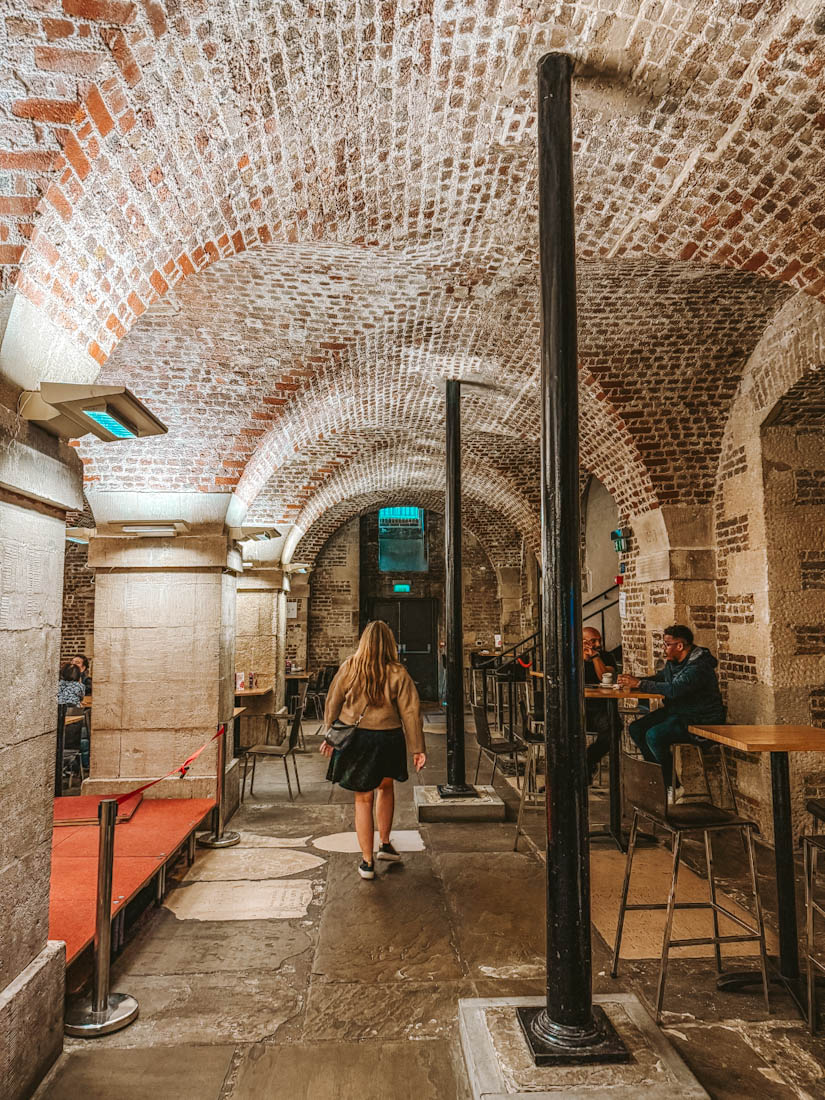 St Martin in the Fields crypt cafe