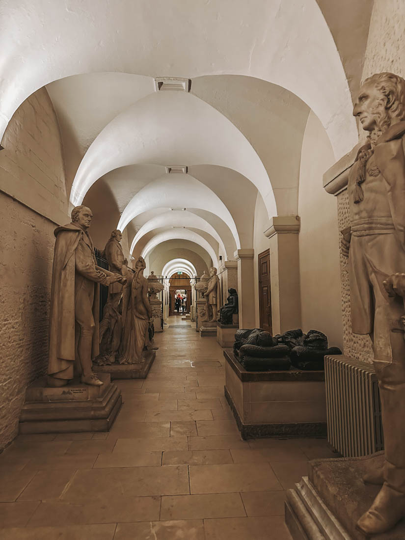 View Inside St Paul's Cathedral crypt