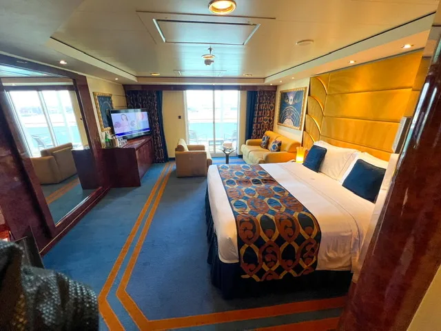 large MSC Fantasia Yacht Club Cabin tour 16035
