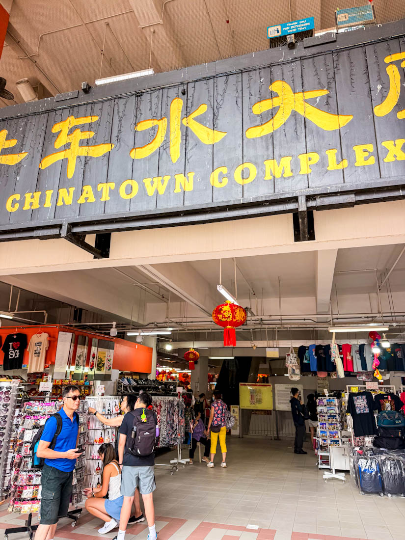 Chinatown Complex Singapore