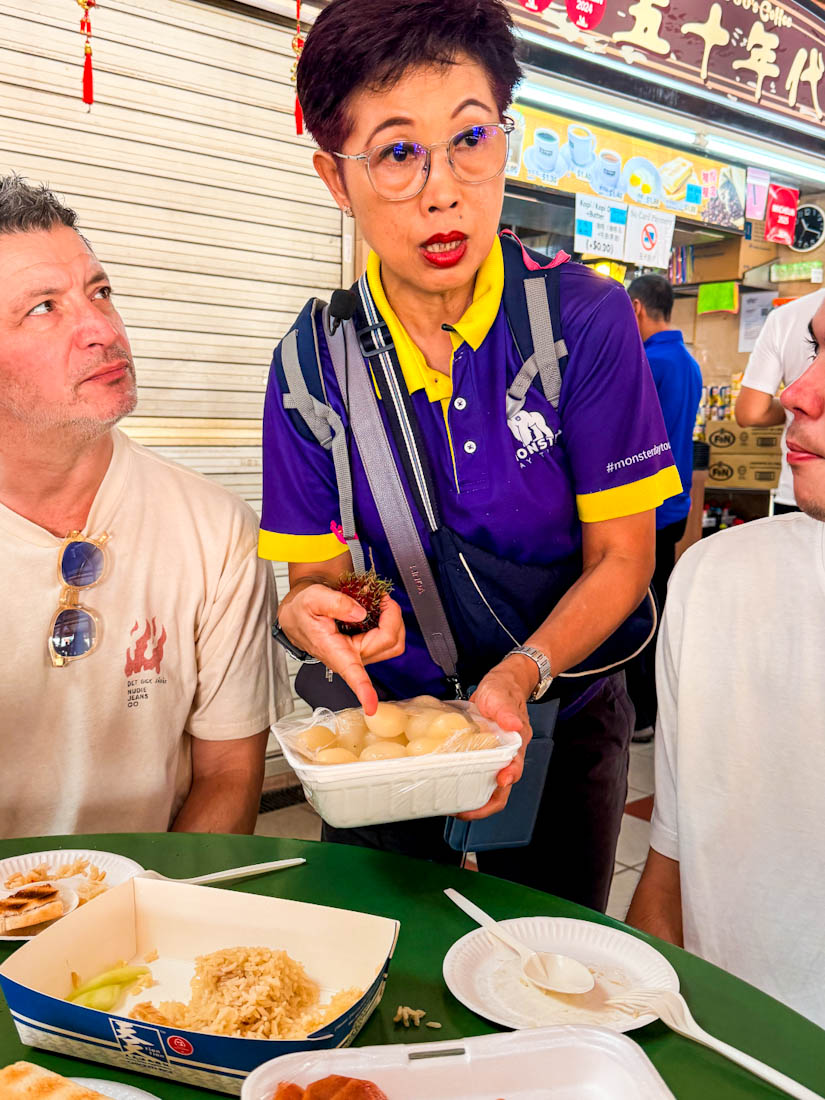 Hawker street food tour Singapore