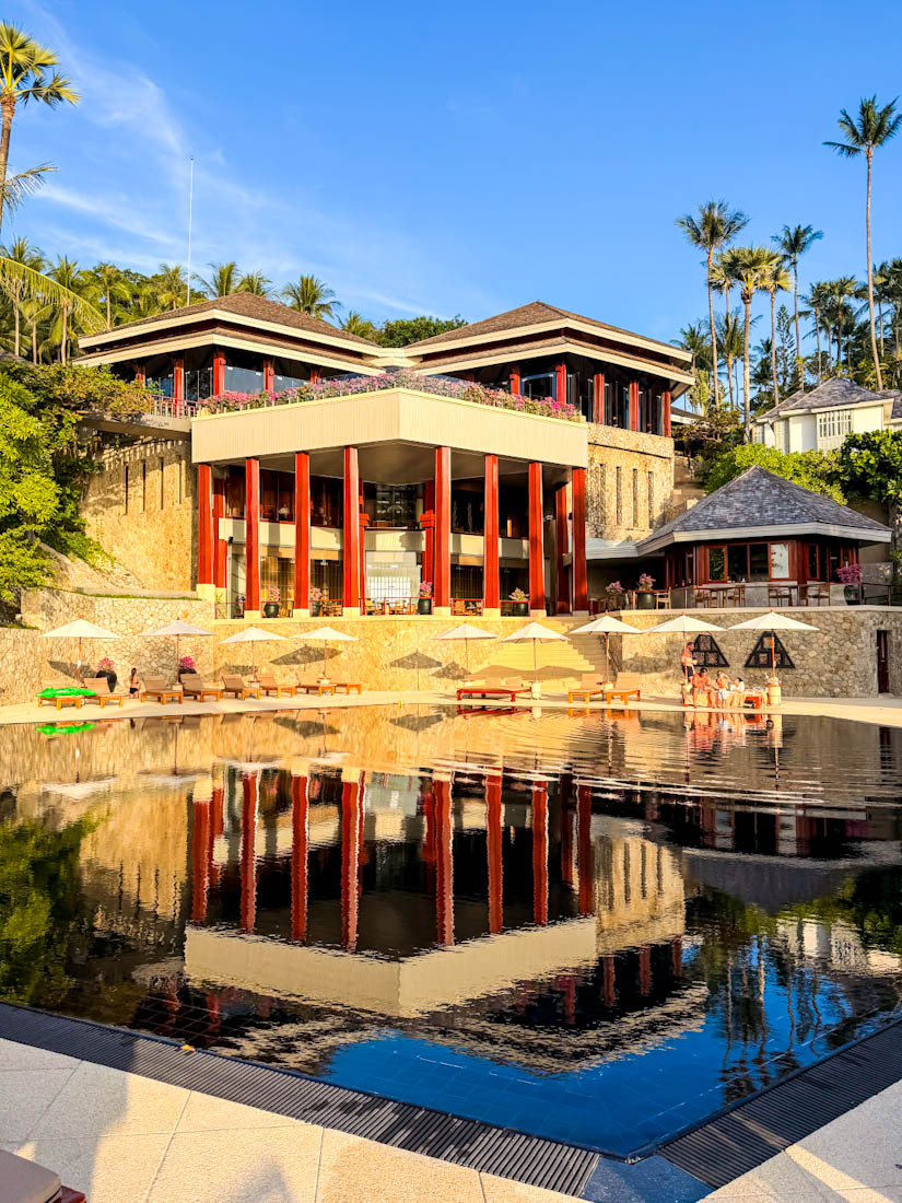 Pool area at the surin