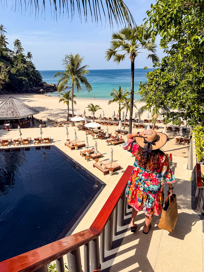 The surin phuket pool and bach