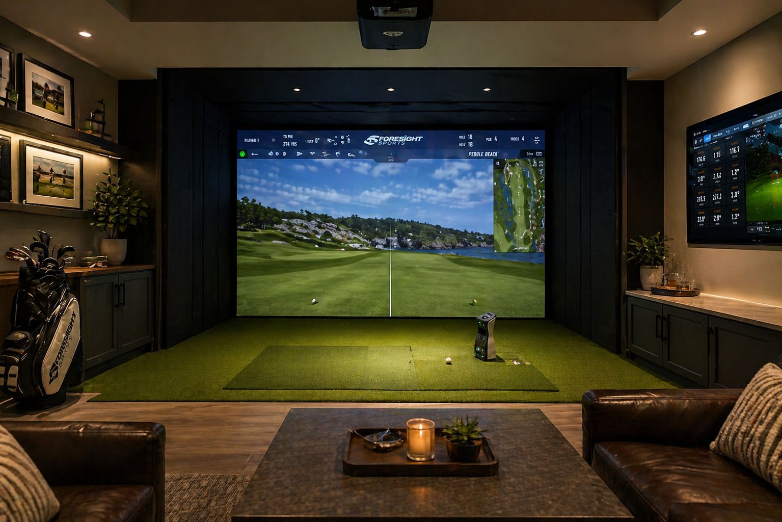 indoor gold simulator